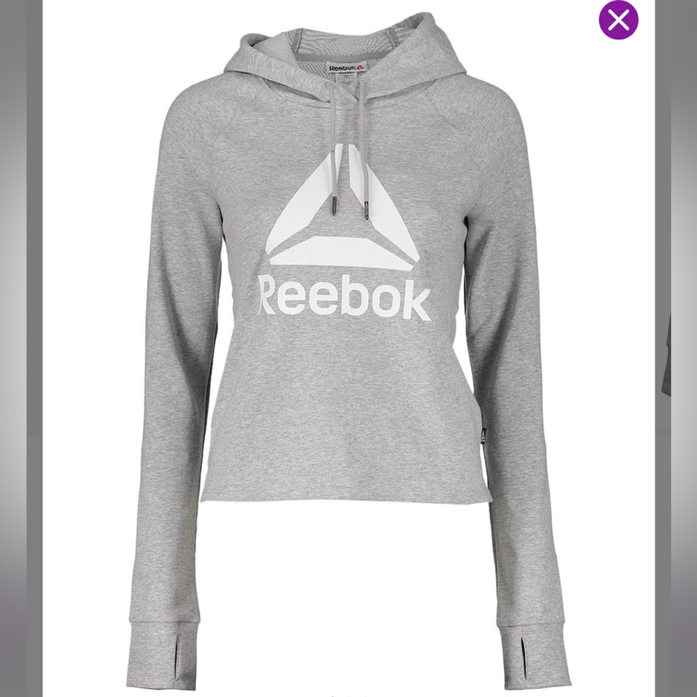 NWT Reebok Metro Popover Hoodie Small